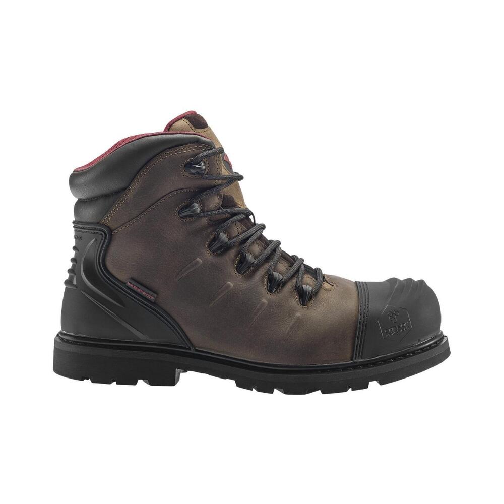 NEW AVENGER men's hammer 6" carbon toe boot - regular width in brown